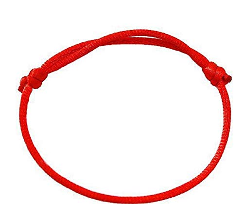 Product Cover Coolrunner Good Luck Kabbalah Red String of Faith Rope Bracelet