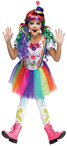 Product Cover FunWorld Kids Crazy Color Clown Costume - S