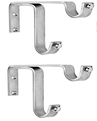 Product Cover Little Things 2 Strong Double SS Bracket for 2 Curtain Rod