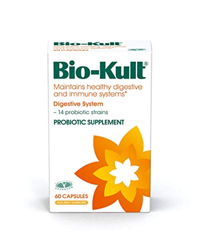 Product Cover Bio-Kult Advanced Probiotics -14 Strains, Probiotic Supplement, Probiotics for Adults, Lactobacillus Acidophilus, No Need for Refrigeration, Non-GMO, Gluten Free Capsules-60 Count (Pack of 1)