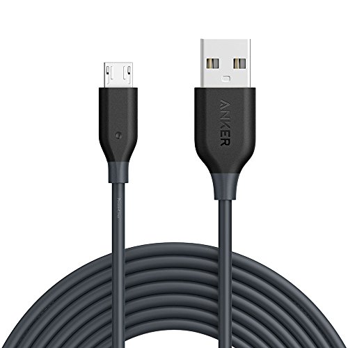 Product Cover Anker Powerline 10-feet Micro USB Charging Cable for Android Smartphones (Grey)