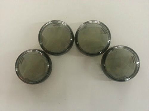Product Cover Smoke Turn Signal Lens Set (4) Harley Breakout FXSB repl. OEM# 68973-00