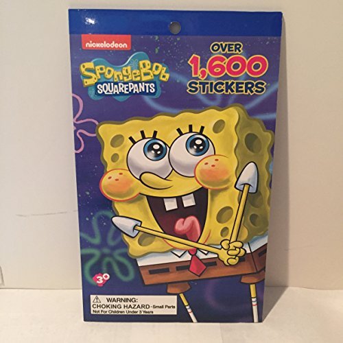 Product Cover Creative Kids Far East Inc. Nickelodeon Spongebob Squarepants 1, 600 Stickers Book