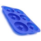 Product Cover keliwa 636824685071 11 Silicone Baking Pan/Non-Stick Donut Mold/Dishwasher, Oven, Microwave, Freezer Safe, small, Blue