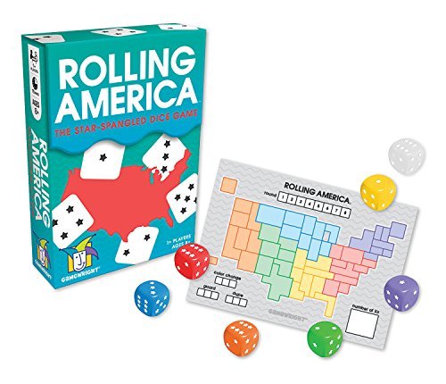 Product Cover Rolling America, The Star Spangled Dice Action Game