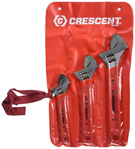 Product Cover Crescent 3 Pc. Adjustable Cushion Grip Wrench Set 6