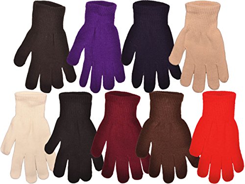 Product Cover Winter Gloves Magic Gloves Wholesale 12 Pairs- One Size Fits All