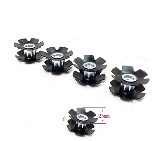 Product Cover 5x New Cycling Mountain Road Bike Bicycle Headset Star Nut for Fork 1-1/8 Inch