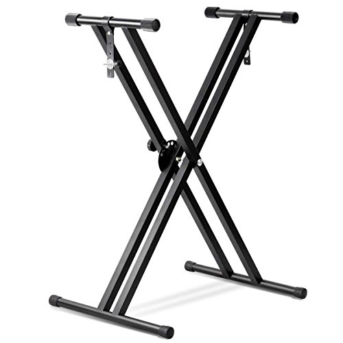 Product Cover Kunova Music Musical Classic Double X Keyboard Stand (80-075)