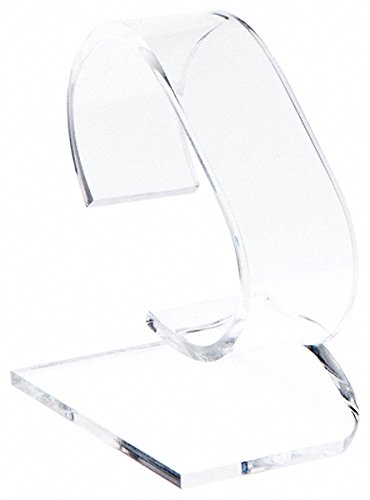 Product Cover Plymor Brand Clear Acrylic Watch Display Stand, 1.75