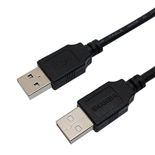 Product Cover USB Extension Cable AM to AM USB 2.0 Cable Type A Male to Type A Male (25FT,Black)