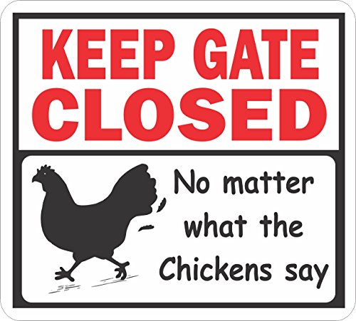 Product Cover Keep Gate Closed, No Matter What the Chicken Says