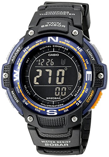 Product Cover Casio Men's SGW-100-2BCF Twin Sensor Digital Display Quartz Black Watch