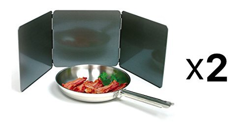 Product Cover Norpro Nonstick 3-Panel Splatter Guard | Each Panel Size: 9