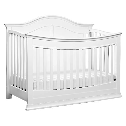 Product Cover DaVinci Meadow 4-in-1 Convertible Crib with Toddler Bed Conversion Kit in White | Greenguard Gold Certified