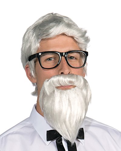 Product Cover Forum Men's Southern Colonel Wig and Beard