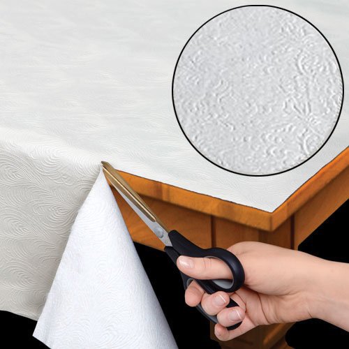 Product Cover Home Bargains Plus Quilted Heavy Duty Table Pad Protector with Flannel Backing - Cut to Fit - 52