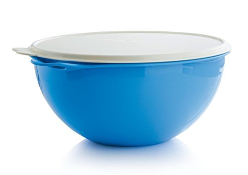 Product Cover Tupperware Thatsa Bowl 32-cup in Rain Drop Blue by Tupperware