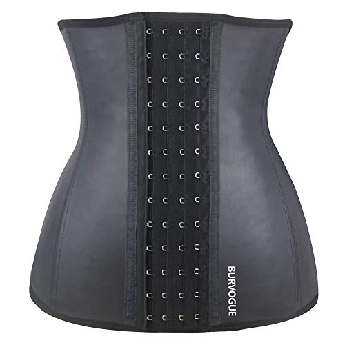 Product Cover Steel Boned Corset,Waist Training Corset,Black 5,Large,Black 5,Large