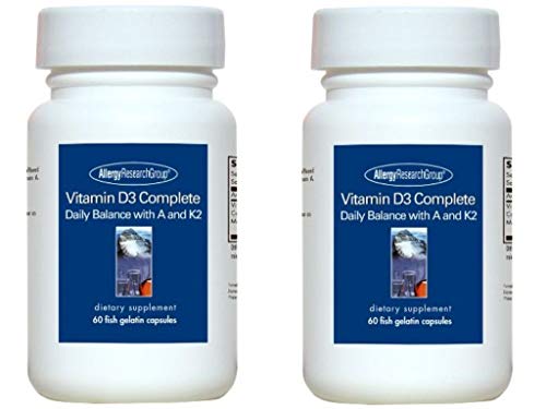 Product Cover Allergy Research Group Vitamin D3 Complete, 60 Caps  (2 Pack)