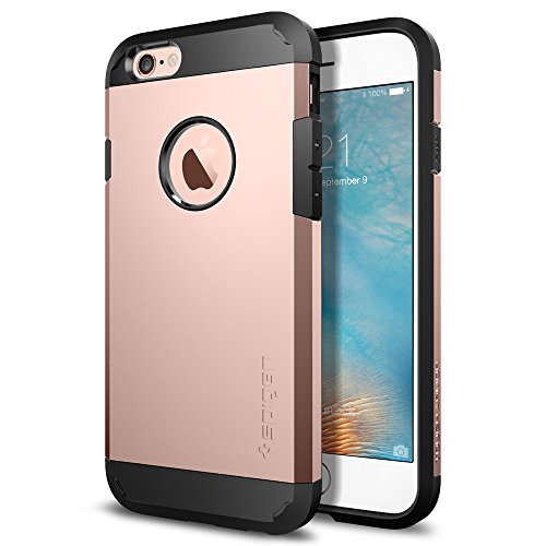 Product Cover Spigen Tough Armor Works with Apple iPhone 6S Case - Rose Gold