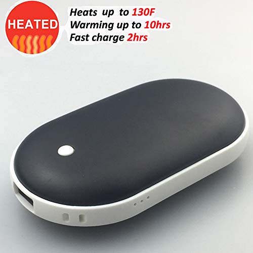Product Cover KEROLFFU Rechargeable Hand Warmer 5200mAH Electronic Portable Heating USB Backup Power Back Battery for Samsung iPhone