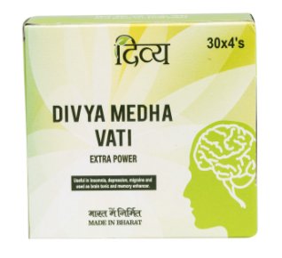Product Cover Patanjali Divya Medha Vati 30 x 4's (Total 120 Tablets)