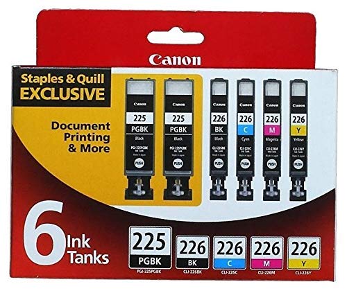 Product Cover Canon Pgi-225pgbk & Cli-226 Black/cyan/mag/yellow Combo Ink 6-pak by Canon