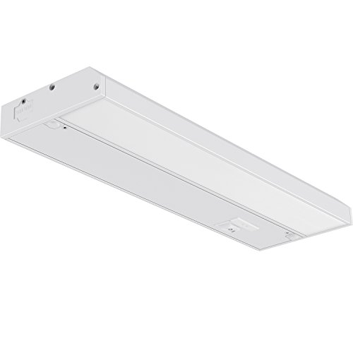 Product Cover GetInLight 3 Color Levels Dimmable LED Under Cabinet Lighting with ETL Listed, Warm White (2700K), Soft White (3000K), Bright White (4000K), White Finished, 12-inch, IN-0210-1