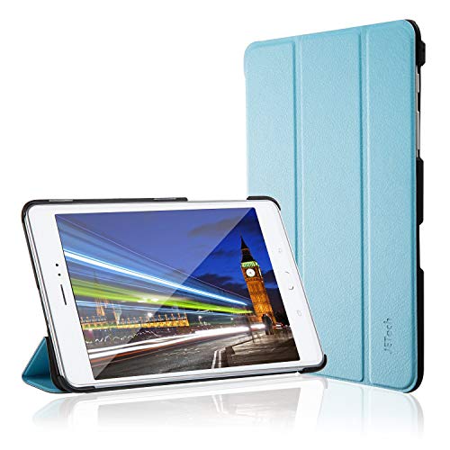 Product Cover JETech Case for Samsung Galaxy Tab A 8.0 inch 2015 Model Tablet (NOT for 2017 Model), Smart Cover with Auto Sleep/Wake Feature (Blue)