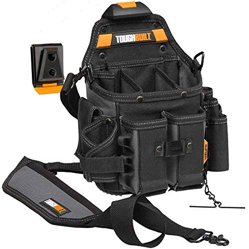 Product Cover ToughBuilt - Journeyman Electrician ClipTechPouch + Hub with Shoulder Strap (21 Pockets/Loops)