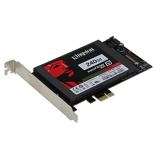 Product Cover Sedna PCI Express (PCIe) SATA III (6G) SSD Adapter with 1 SATA III Port (with Built in Power Circuit, no Need SATA Power Connector, Best for Mac), SSD not Included