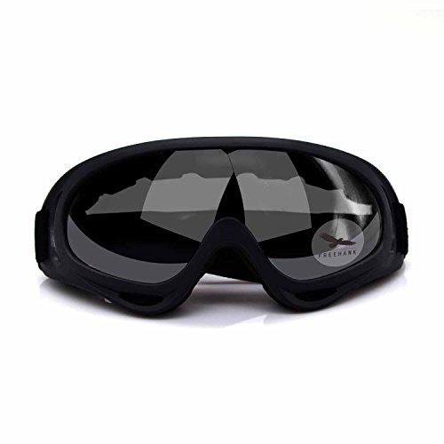 Product Cover Freehawk Adjustable UV Protective Outdoor Glasses Motorcycle Goggles Dust-Proof Protective Combat Goggles Military Sunglasses Outdoor Tactical Goggles to Prevent Particulates in Grey