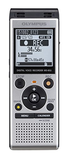 Product Cover Olympus Digital Voice Recorder WS-852, Silver