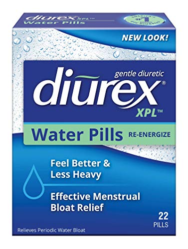 Product Cover Diurex XPL Re-energizing Water Pills - Relieve Bloating & Fatigue - 22 Count