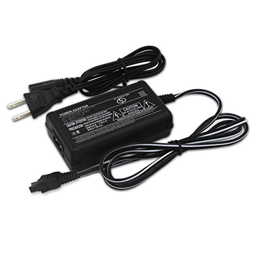 Product Cover ziqian AC Adapter Charger for SONY DCR-SX44, DCR-SR42, DCR-SR45, DCR-SR47, DCR-SR68/DVD105, DCR-DVD108, DCR-DVD308 Handycam Camcorder