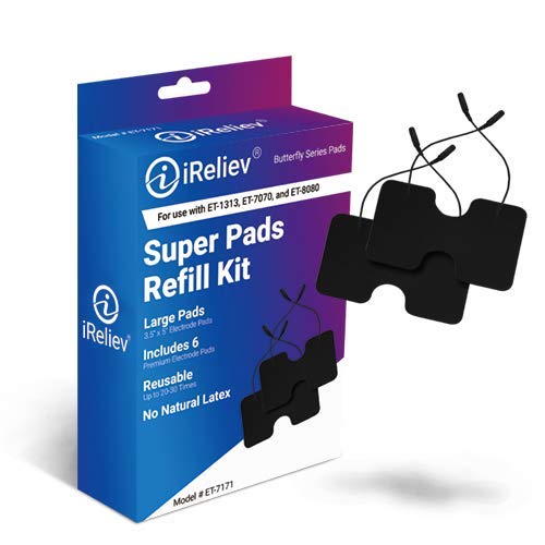 Product Cover iReliev Wired Super Pads Refill Kit, Model ET-7171 - (6) XL 3.5