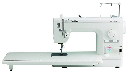 Product Cover Brother Quilting and Sewing Machine, PQ1500SL, High-Speed Quilting and Sewing, 1500 Stitches Per Minute, Automatic Needle Threader, Retractable Drop Feed Dog Control