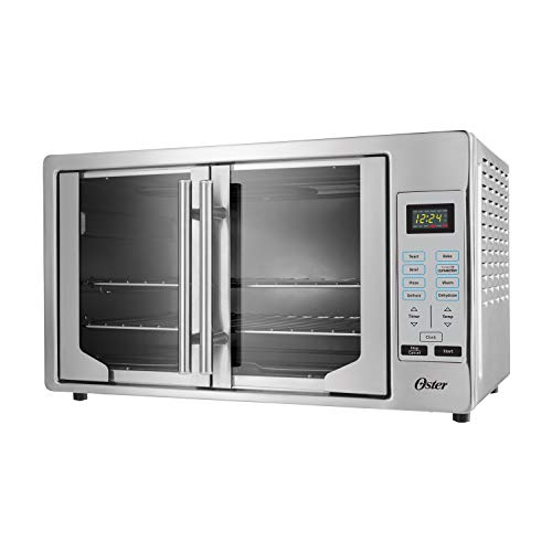 Product Cover Oster French Convection Countertop & Toaster Oven | Single Door Pull & Digital Controls | Stainless Steel, Extra Large