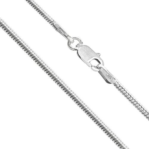 Product Cover Honolulu Jewelry Company Sterling Silver 1.9mm Snake Chain Necklace, 14