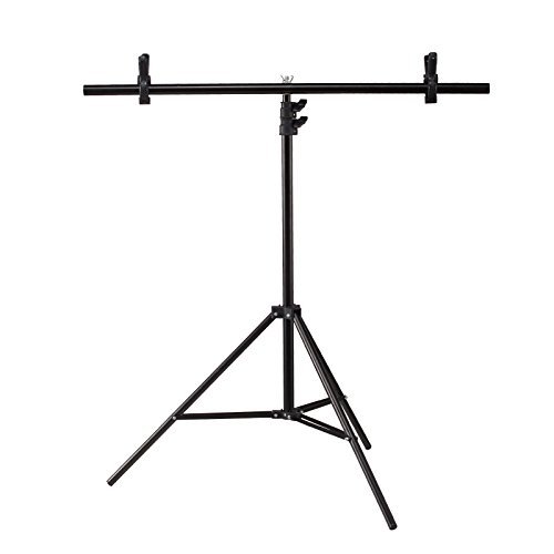 Product Cover Selens 80 Inch Retractable Support Stand with Clamp for Background Backdrop