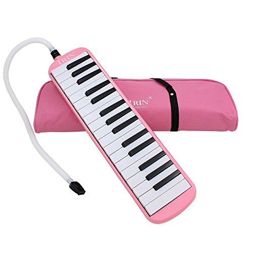 Product Cover ammoon 32 Piano Keys Melodica Musical Instrument for Music Lovers Beginners Gift with Carrying Bag