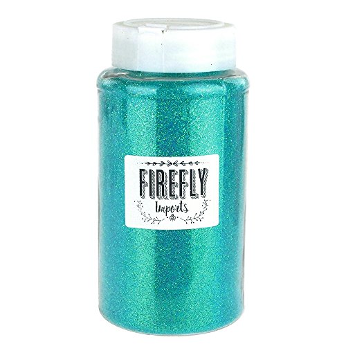 Product Cover Homeford Firefly Imports Fine Glitter Arts and Crafts, 1-Pound Bulk, Aqua