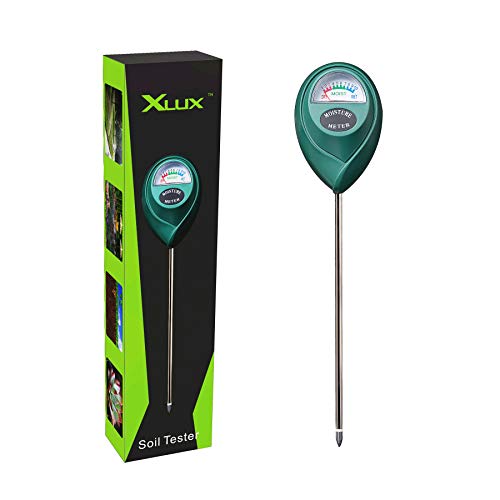 Product Cover XLUX T10 Soil Moisture Sensor Meter - Soil Water Monitor, Hydrometer for Gardening, Farming, No Batteries Required