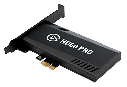 Product Cover Elgato Game Capture HD60 Pro, stream and record in 1080p60, superior low latency technology, H.264 hardware encoding, PCIe