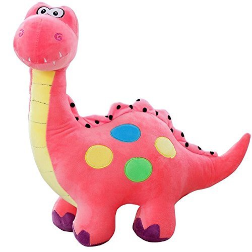Product Cover 17.7 Inches Dinosaur Plush Pink Baby Dolls