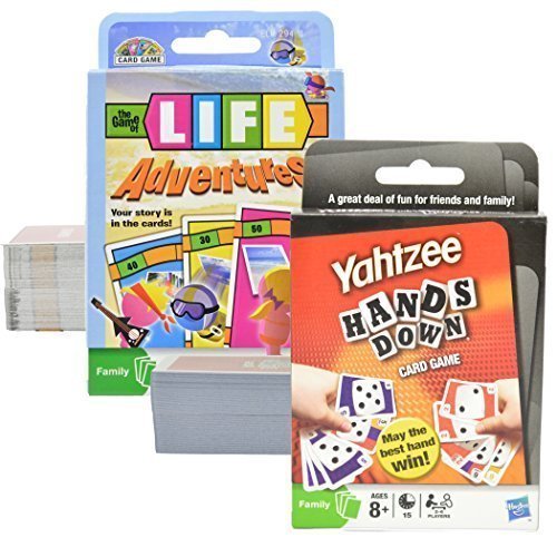 Product Cover Yahtzee and Game of Life - Card Games
