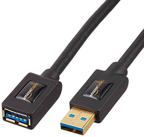 Product Cover AmazonBasics USB 3.0 Extension Cable - A-Male to A-Female Extender Cord - 3 .3 Feet (2 Pack)