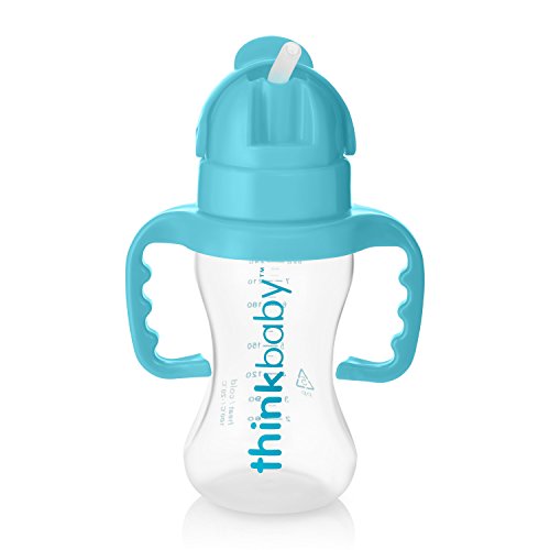 Product Cover thinkbaby Thinkster Light Blue 9oz Straw Bottle