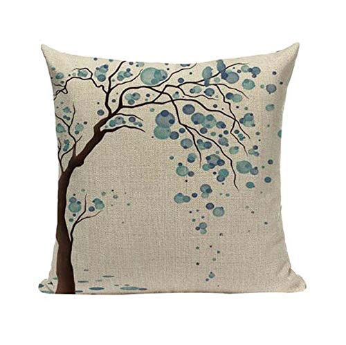 Product Cover LYN Cotton Linen Square Throw Pillow Case Decorative Cushion Cover Pillowcase for Sofa 18